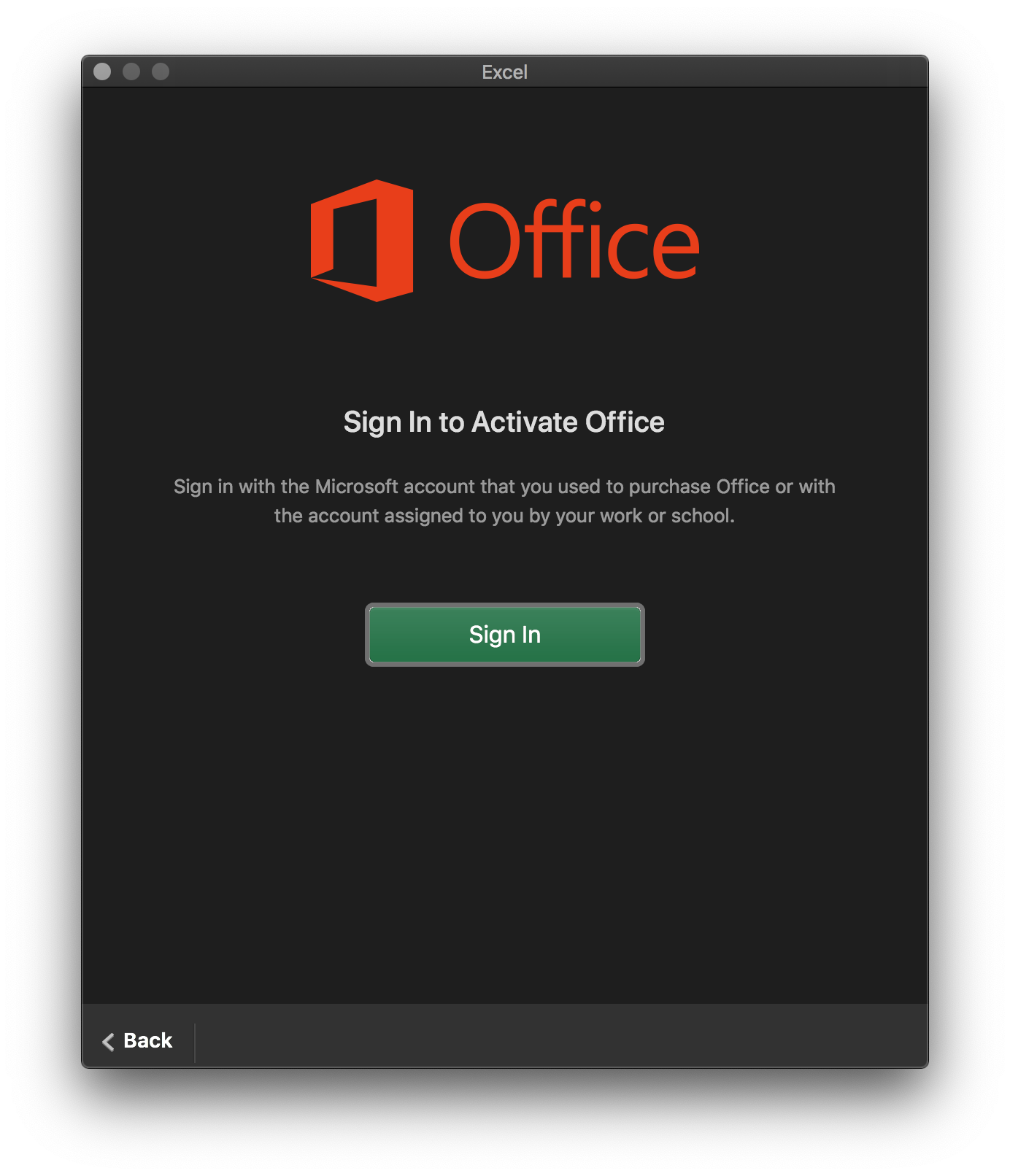 office home and business 2016 for mac kmsжїЂжґ»