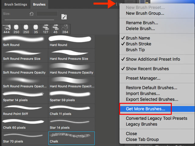 add brushes to photoshop for mac
